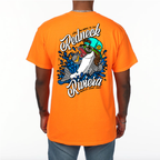 Redneck Riviera T-Shirt - Safety Orange