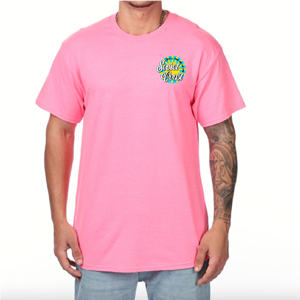 Redneck Riviera T-Shirt - Safety Pink